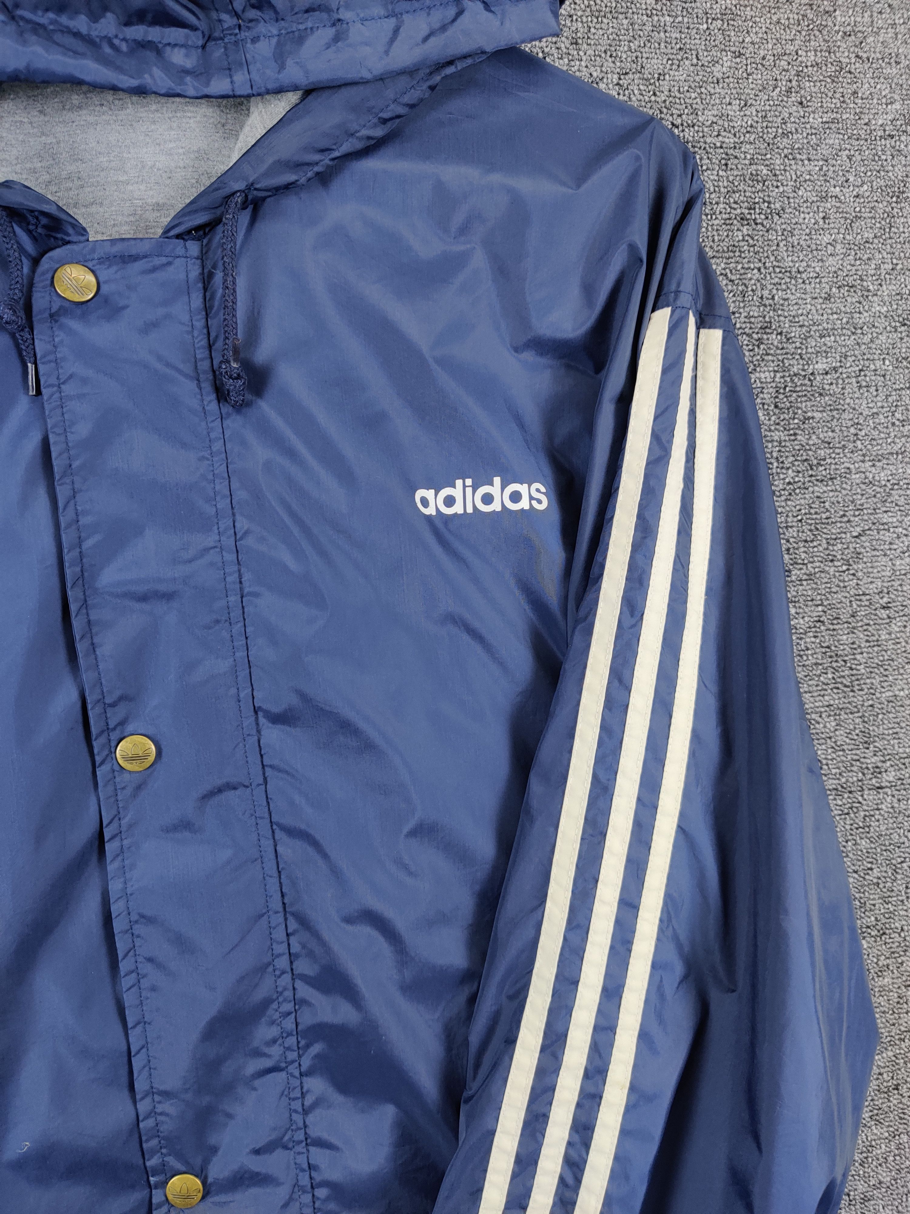 Adidas Vintage Adidas Coach Hoodie Jacket Size US M / EU 48-50 / 2 - 6 Thumbnail
