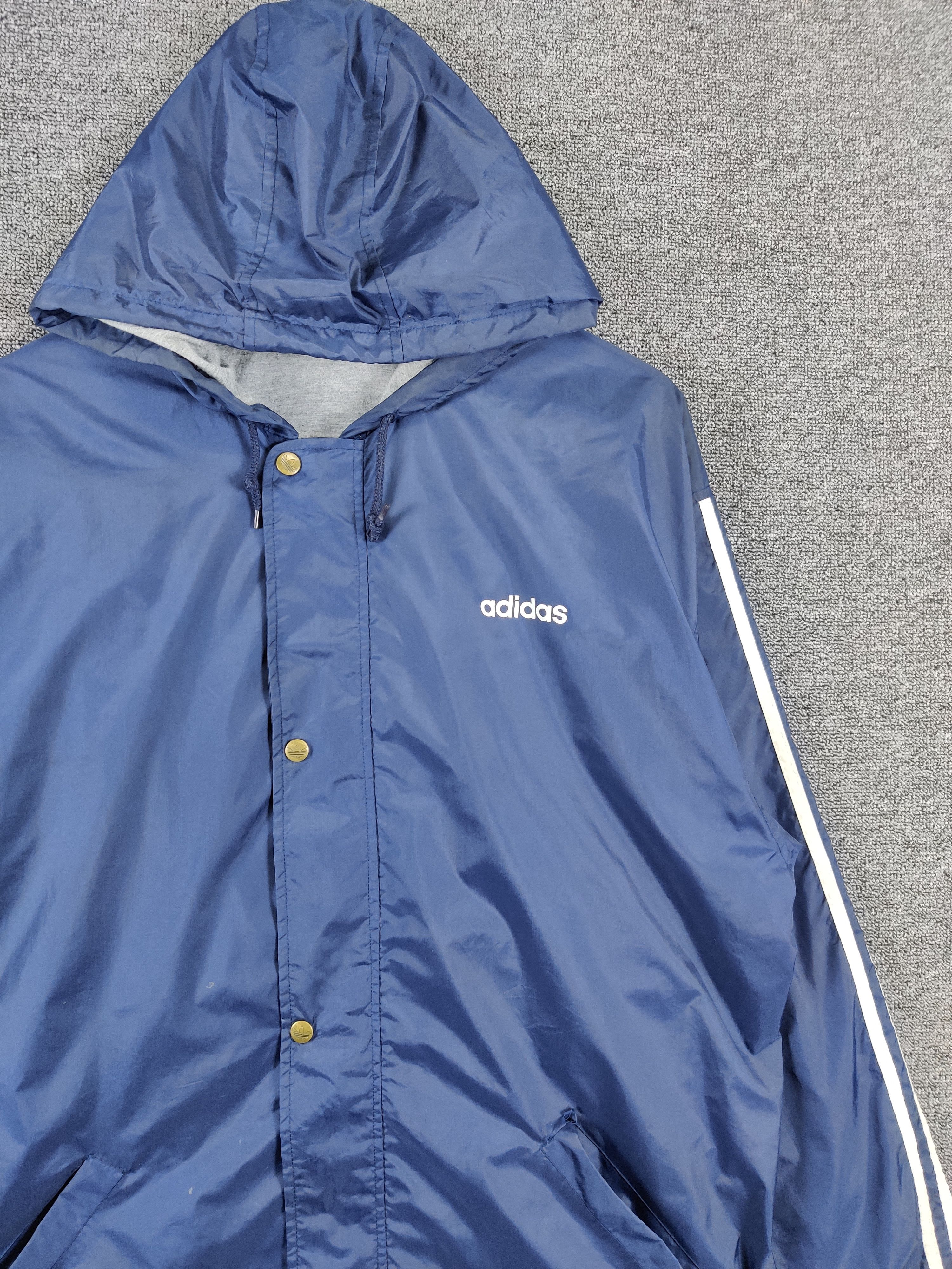 Adidas Vintage Adidas Coach Hoodie Jacket Size US M / EU 48-50 / 2 - 5 Thumbnail