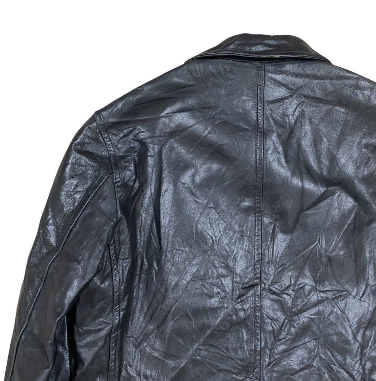 Burberry Authentic🔥Burberry Blue Label Soft Leather Bikers Jacket Size US M / EU 48-50 / 2 - 11 Thumbnail