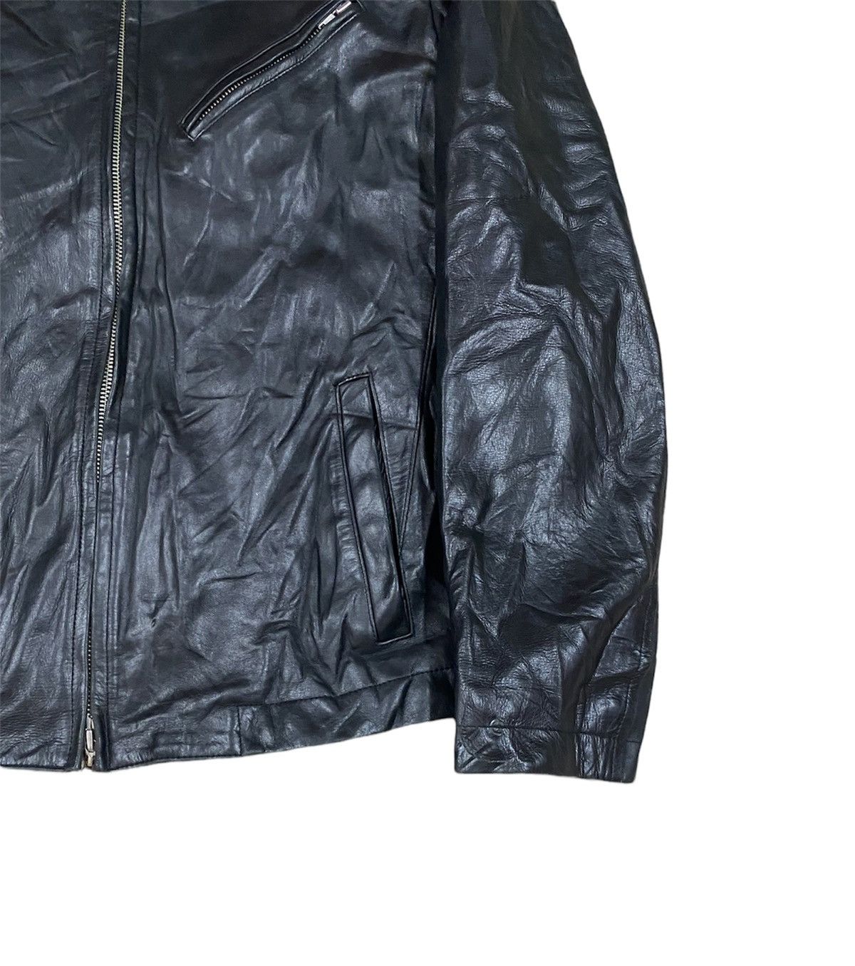 Burberry Authentic🔥Burberry Blue Label Soft Leather Bikers Jacket Size US M / EU 48-50 / 2 - 8 Thumbnail