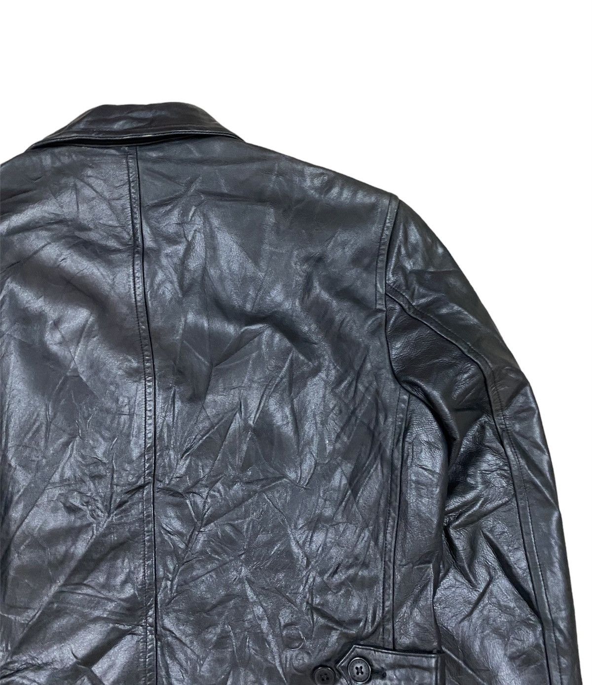 Burberry Authentic🔥Burberry Blue Label Soft Leather Bikers Jacket Size US M / EU 48-50 / 2 - 10 Thumbnail