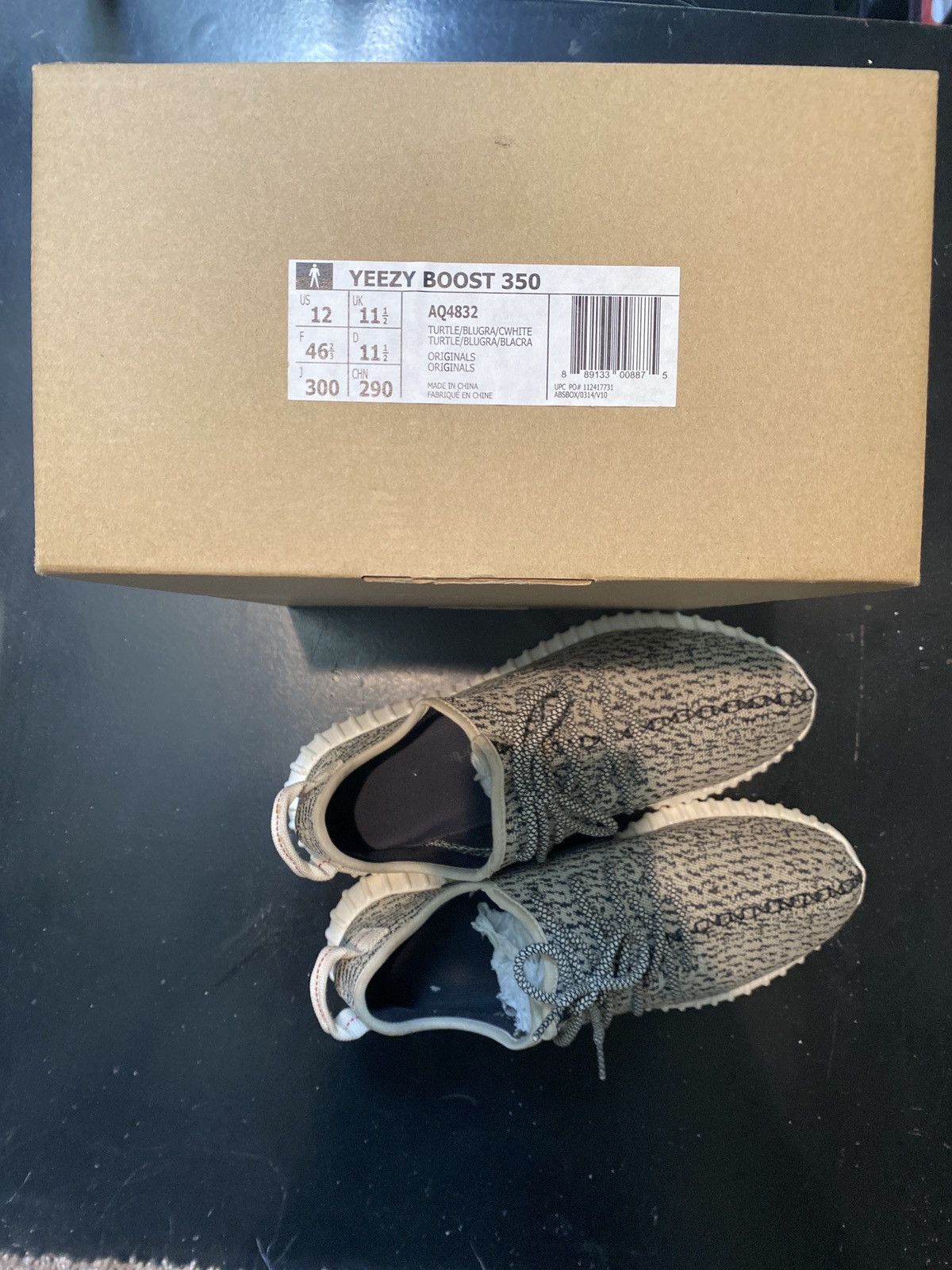 Adidas × Kanye West Adidas yeezy 350 “turtle dove” 2015 Size US 12 / EU 45 - 6 Thumbnail