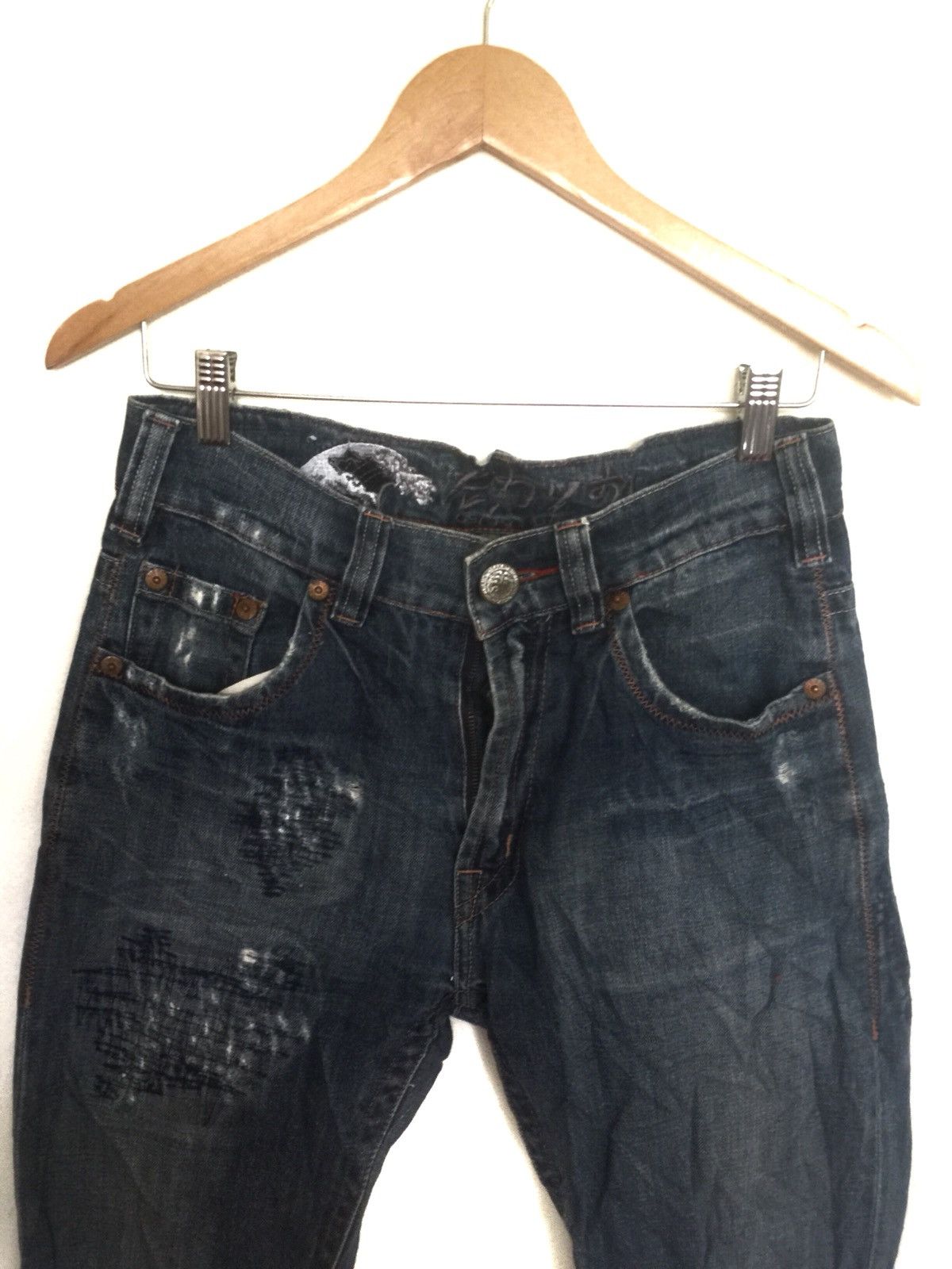 Hysteric Glamour × Japanese Brand × Tornado Mart 💥delete today💥made in japan Osaka Big Train Denim Size US 30 / EU 46 - 5 Thumbnail