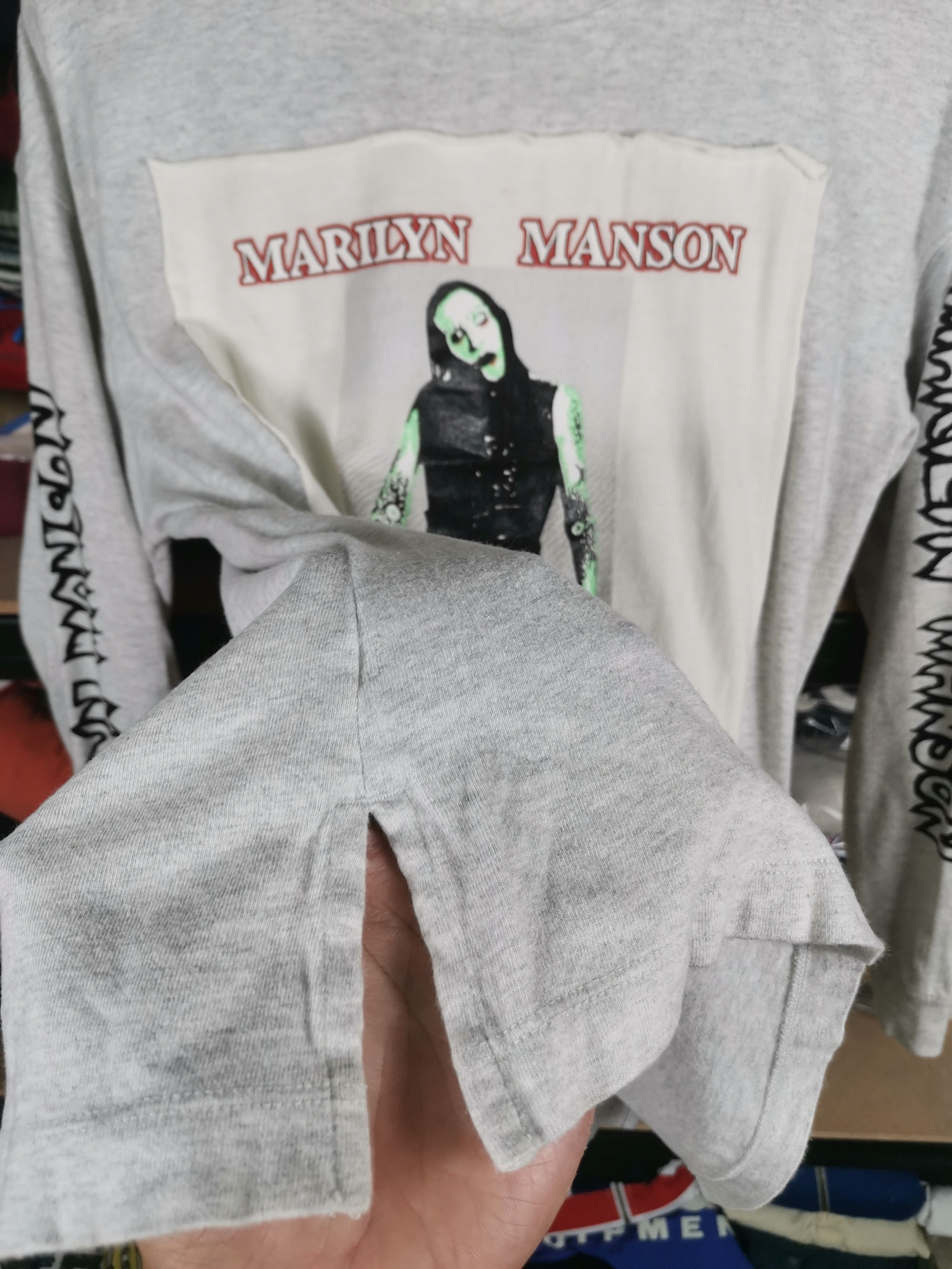Band Tees Vintage Marilyn Manson Bootleg Tshirt Size US M / EU 48-50 / 2 - 5 Thumbnail