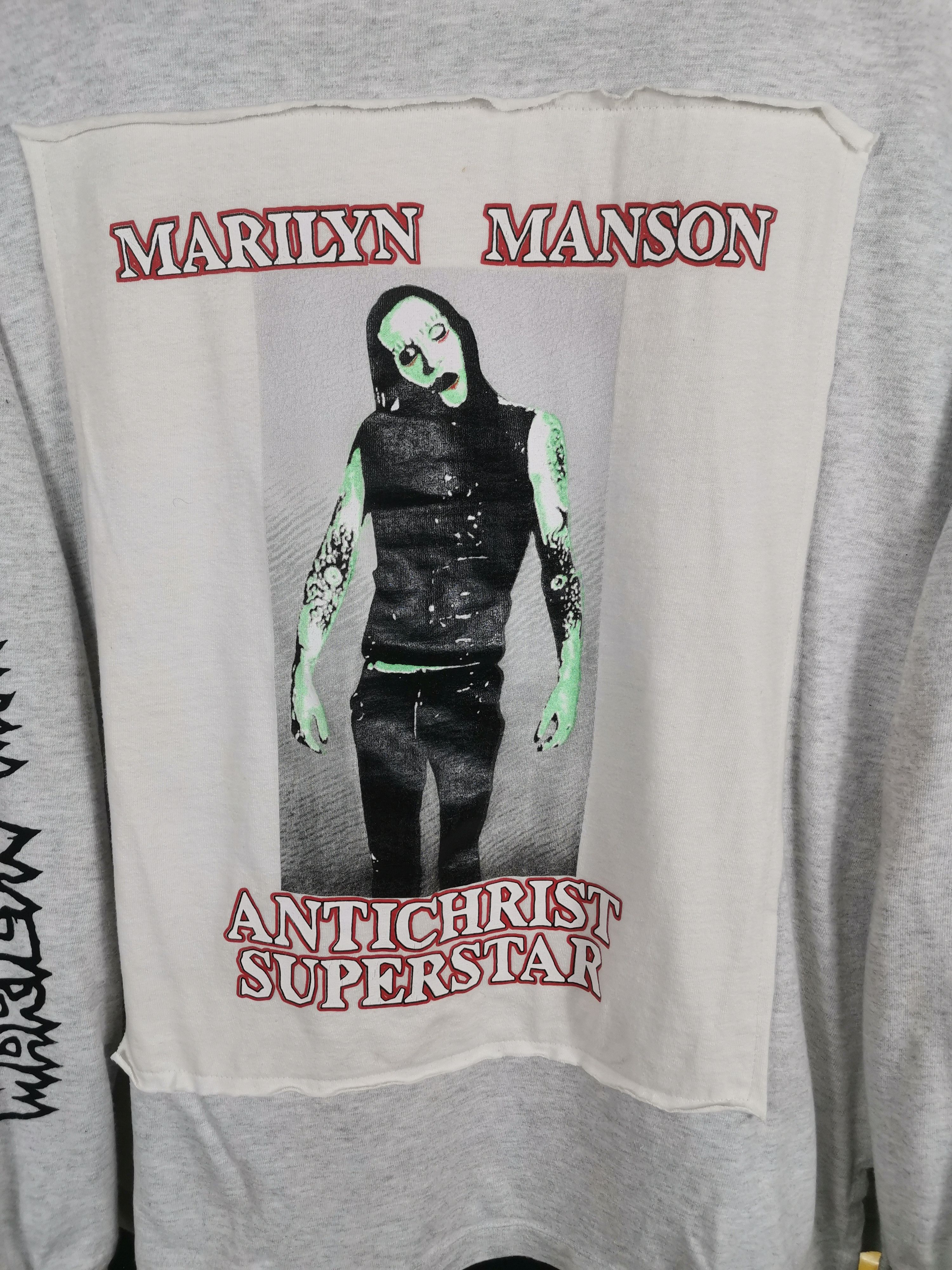 Band Tees Vintage Marilyn Manson Bootleg Tshirt Size US M / EU 48-50 / 2 - 2 Thumbnail