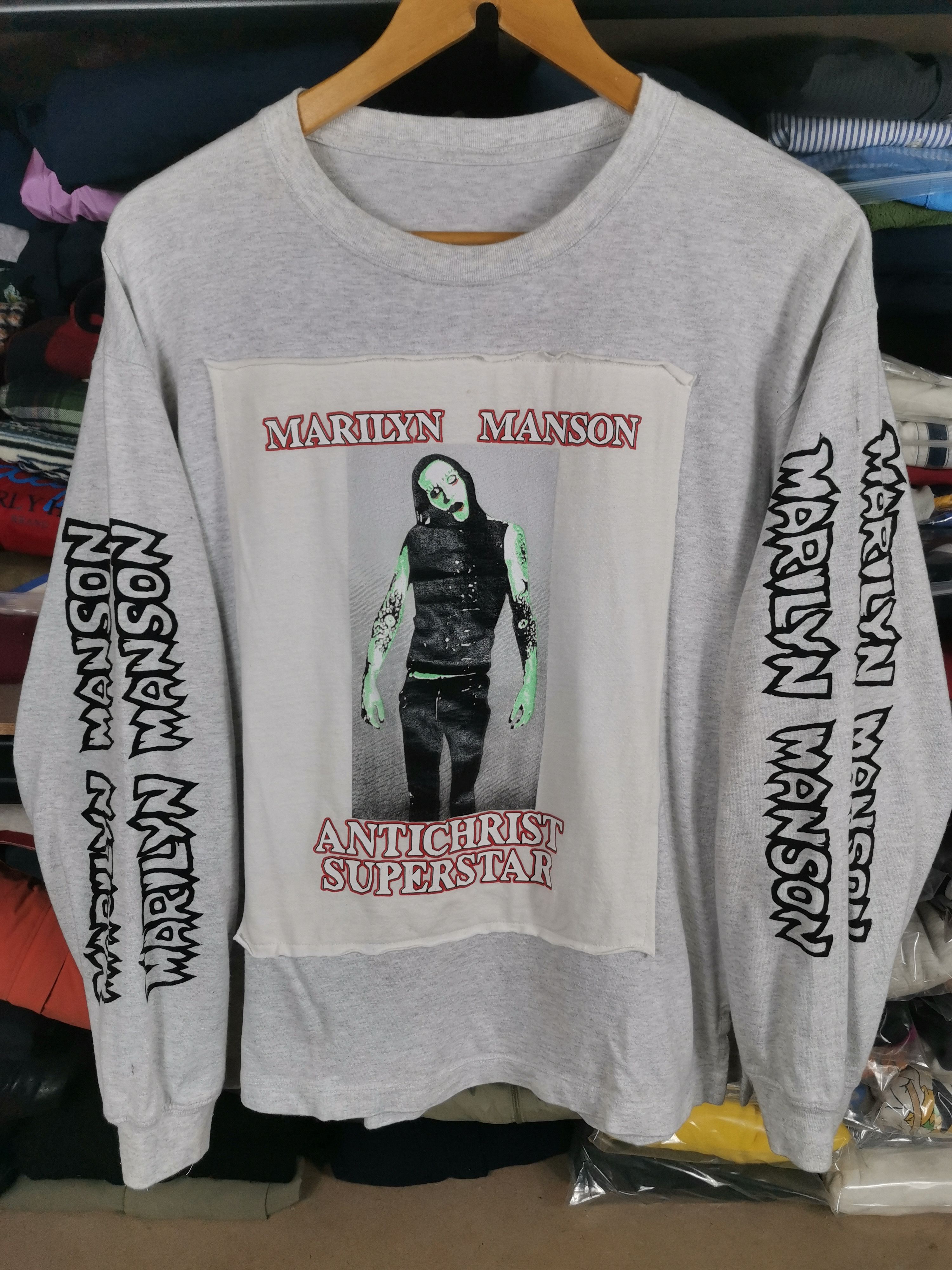 Band Tees Vintage Marilyn Manson Bootleg Tshirt Size US M / EU 48-50 / 2 - 1 Thumbnail