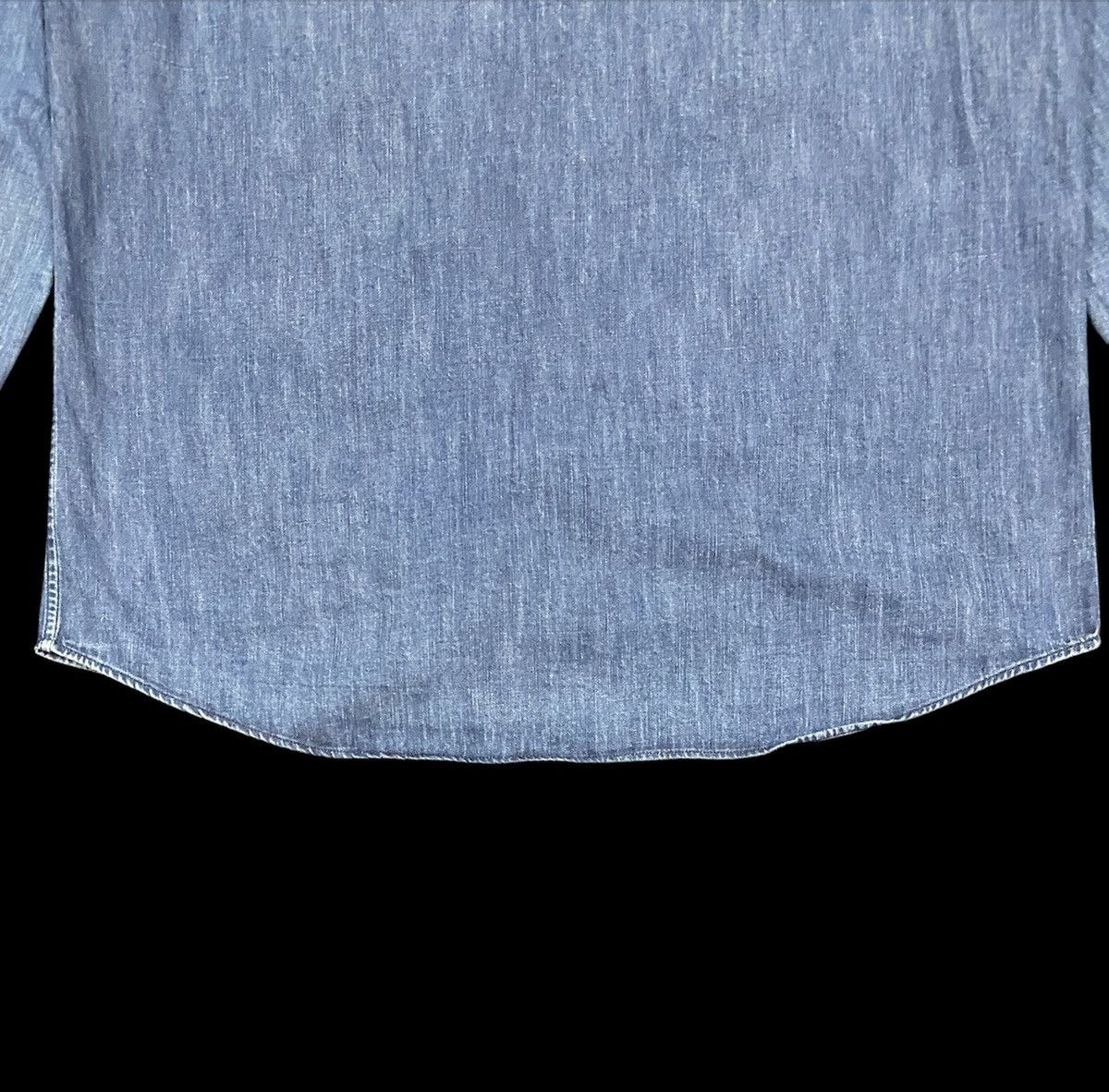 A.P.C. Vtg🔥A.P.C Rue Madame Paris Indigo Button Down Shirt Size US M / EU 48-50 / 2 - 11 Thumbnail