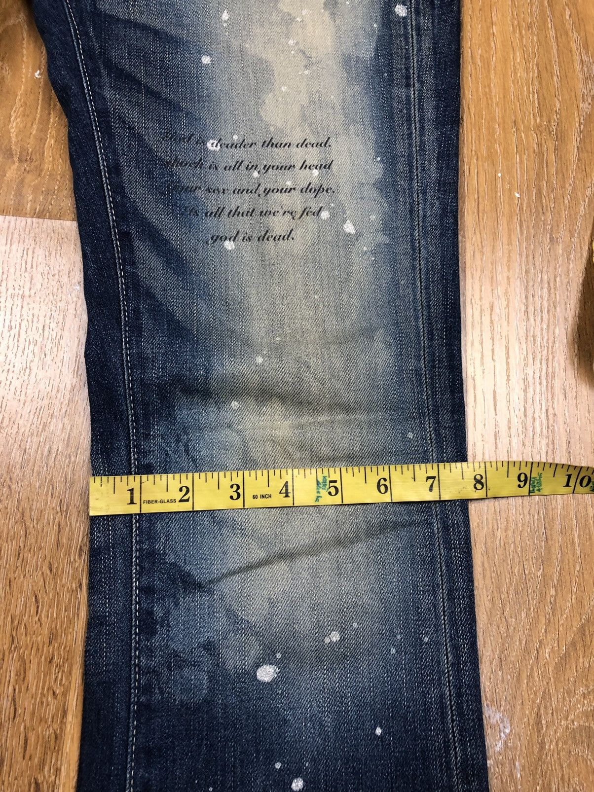 Vanquish Rare Design Vanquish Gold Jeans Size US 31 - 12 Thumbnail