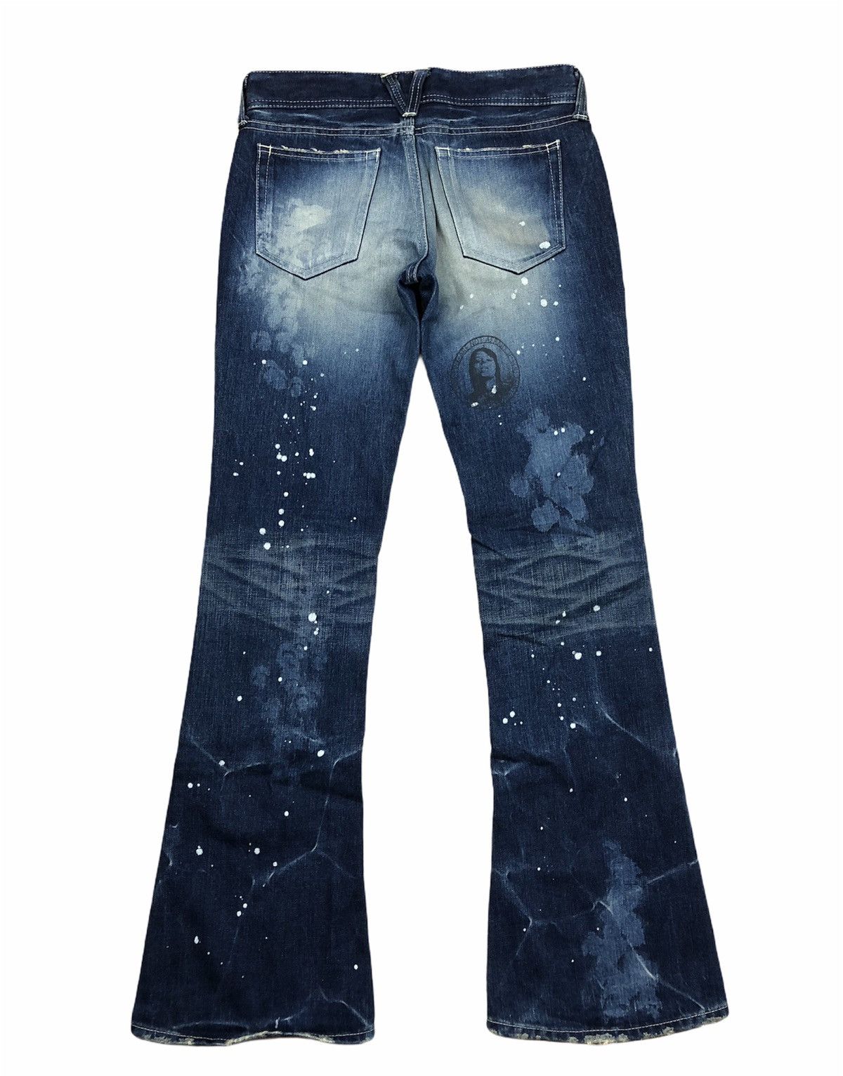 Vanquish Rare Design Vanquish Gold Jeans Size US 31 - 2 Thumbnail