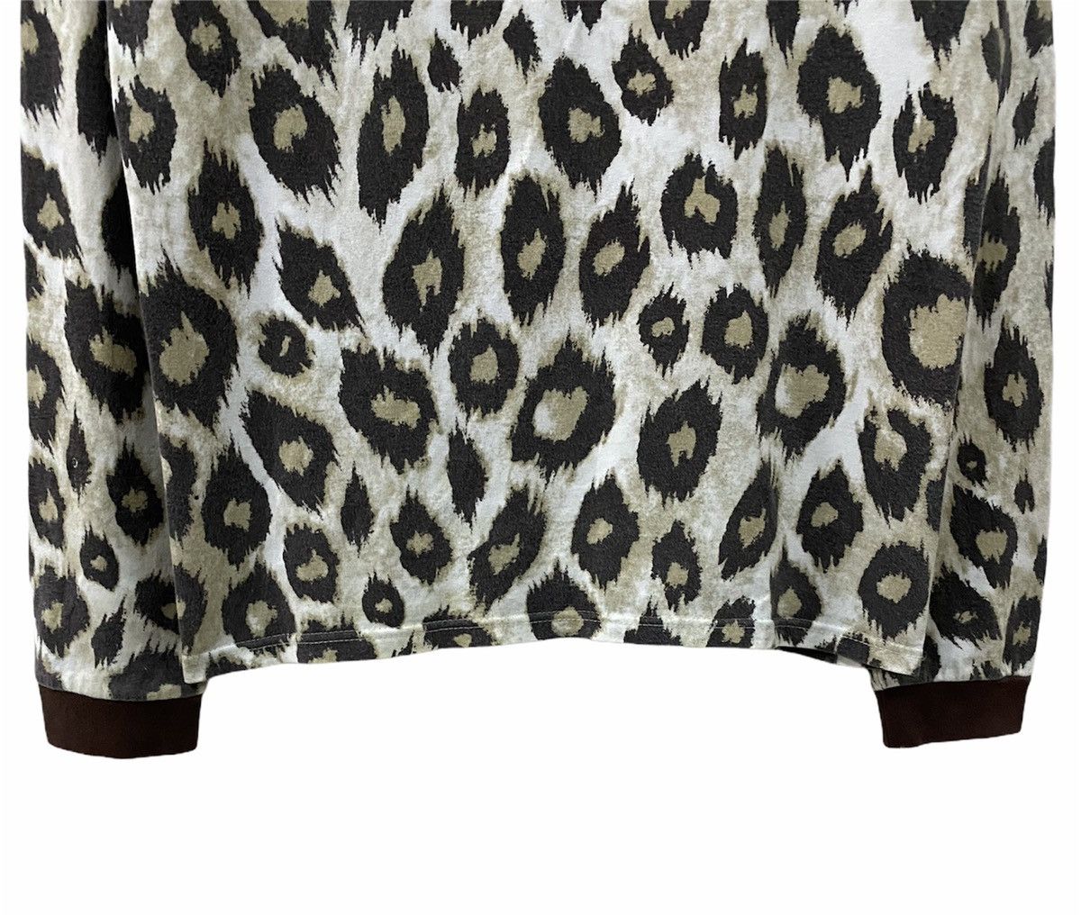 Sasquatchfabrix Vtg Sasquatchfabrix.Leapord Print Ls Shirt Size US M / EU 48-50 / 2 - 4 Thumbnail