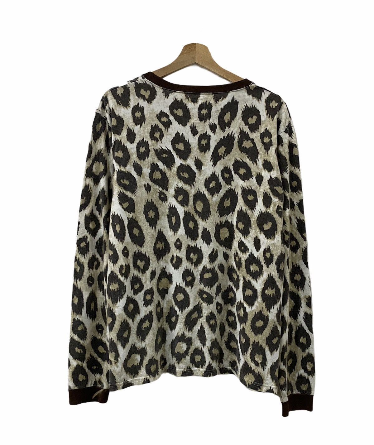 Sasquatchfabrix Vtg Sasquatchfabrix.Leapord Print Ls Shirt Size US M / EU 48-50 / 2 - 2 Thumbnail