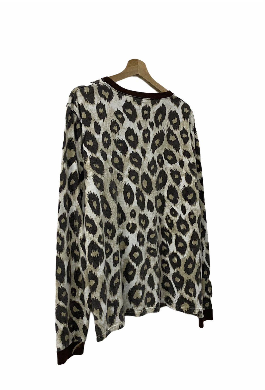 Sasquatchfabrix Vtg Sasquatchfabrix.Leapord Print Ls Shirt Size US M / EU 48-50 / 2 - 11 Thumbnail