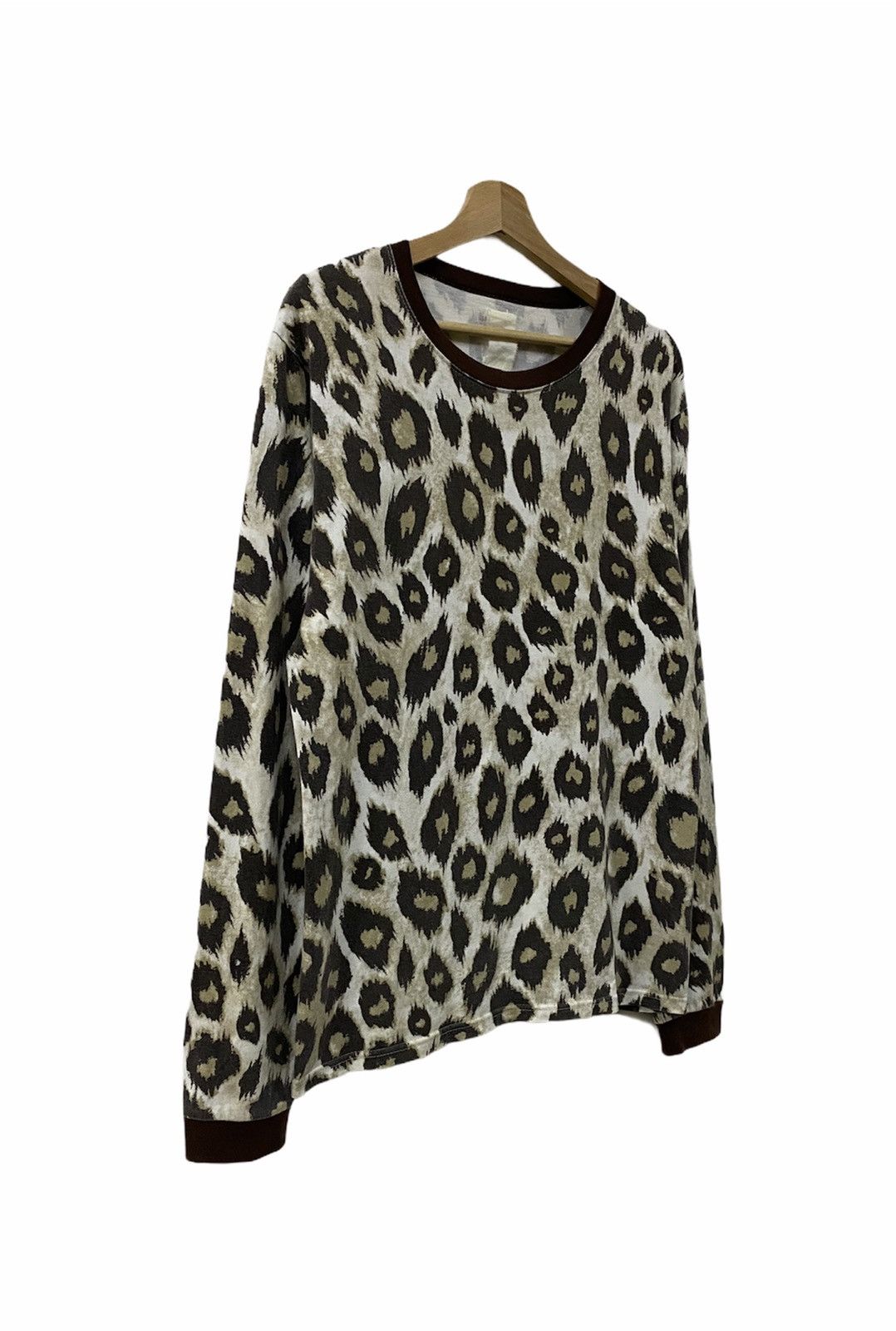 Sasquatchfabrix Vtg Sasquatchfabrix.Leapord Print Ls Shirt Size US M / EU 48-50 / 2 - 5 Thumbnail