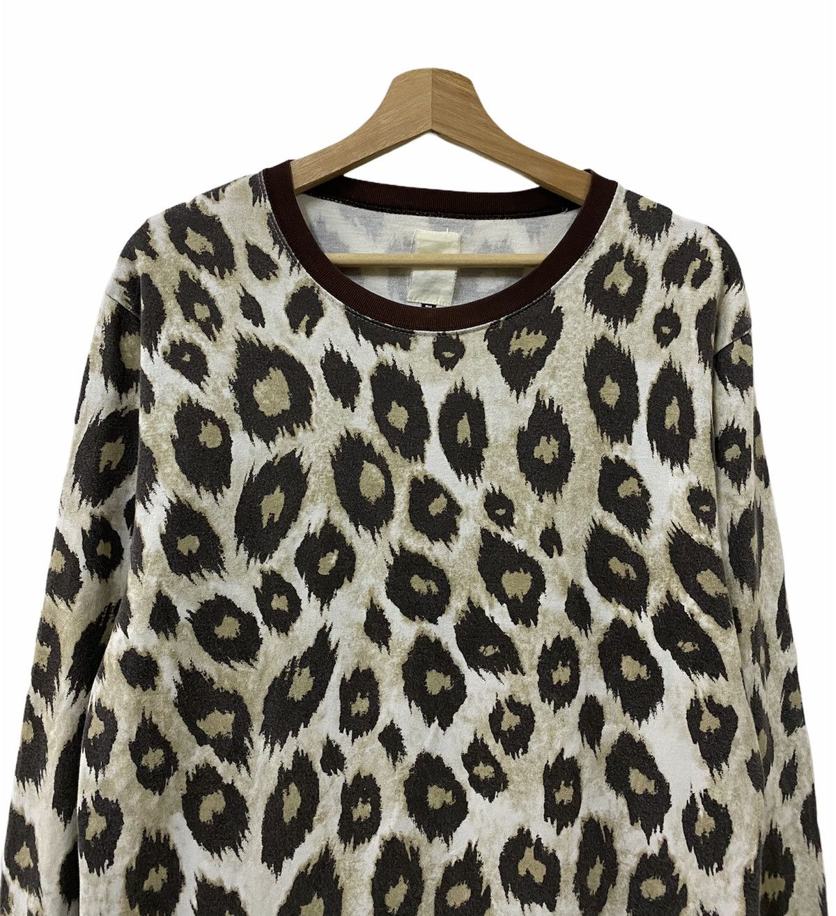 Sasquatchfabrix Vtg Sasquatchfabrix.Leapord Print Ls Shirt Size US M / EU 48-50 / 2 - 3 Thumbnail