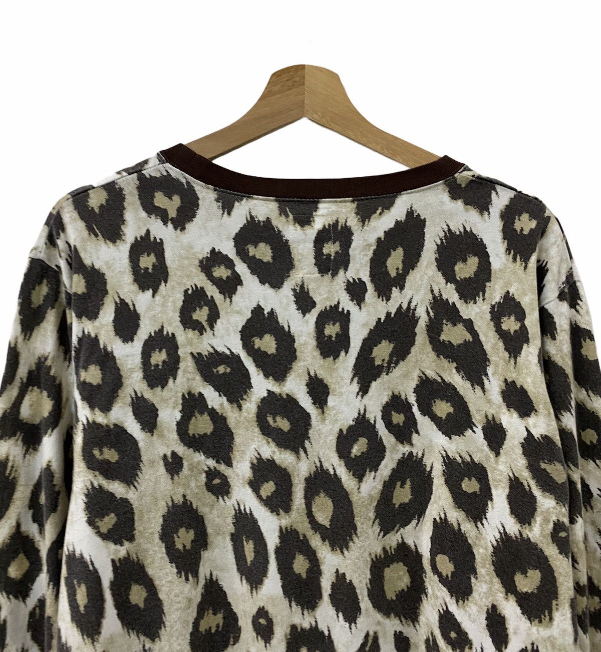 Sasquatchfabrix Vtg Sasquatchfabrix.Leapord Print Ls Shirt Size US M / EU 48-50 / 2 - 7 Thumbnail