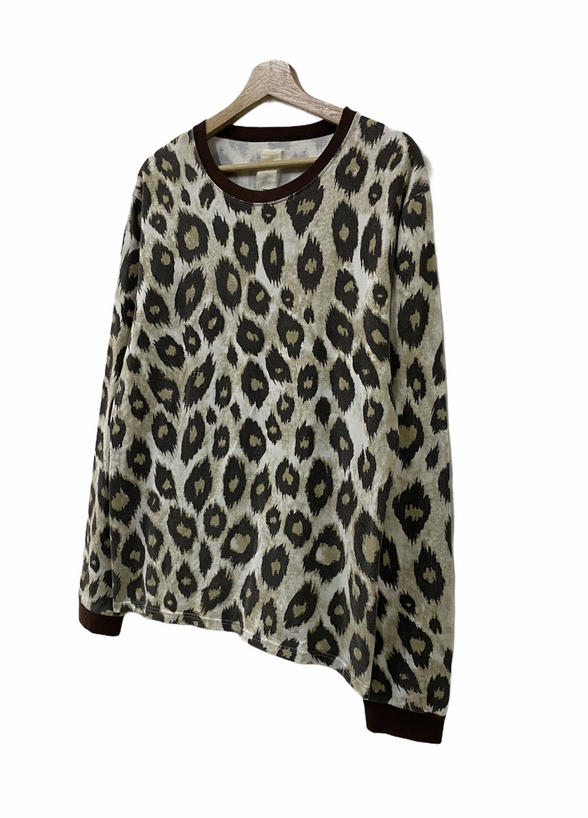 Sasquatchfabrix Vtg Sasquatchfabrix.Leapord Print Ls Shirt Size US M / EU 48-50 / 2 - 6 Thumbnail
