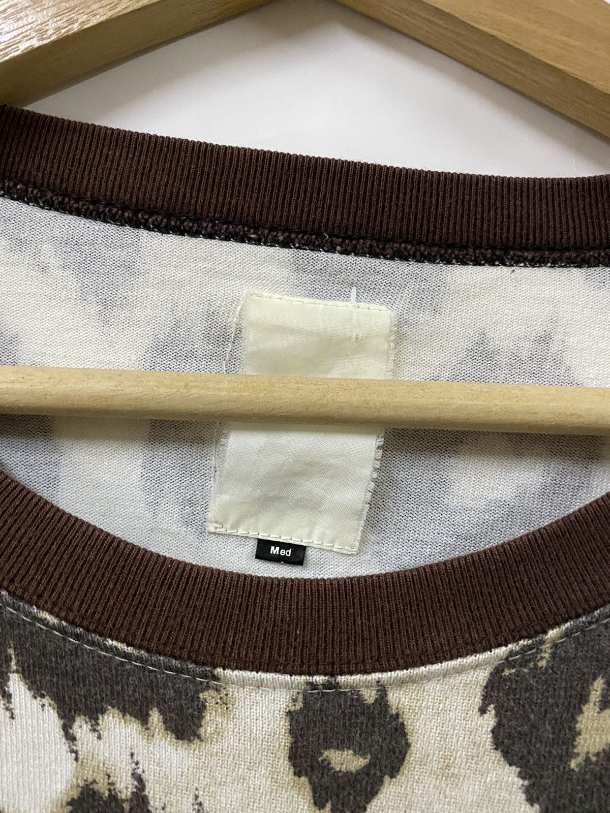Sasquatchfabrix Vtg Sasquatchfabrix.Leapord Print Ls Shirt Size US M / EU 48-50 / 2 - 14 Thumbnail