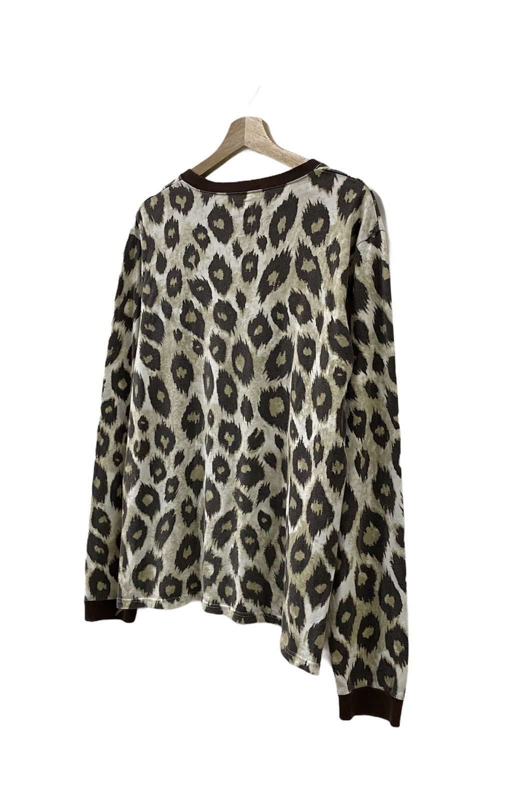 Sasquatchfabrix Vtg Sasquatchfabrix.Leapord Print Ls Shirt Size US M / EU 48-50 / 2 - 12 Thumbnail