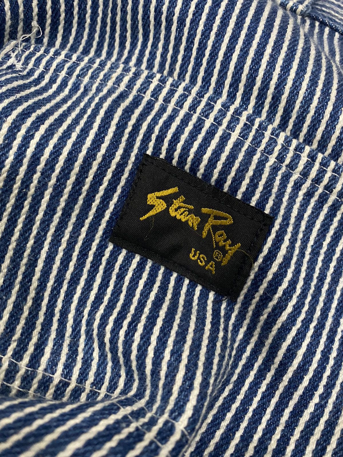 Stan Ray × Vintage Vintage 80 Stand ray painter pants hickory stripe pants Size US 32 / EU 48 - 9 Thumbnail