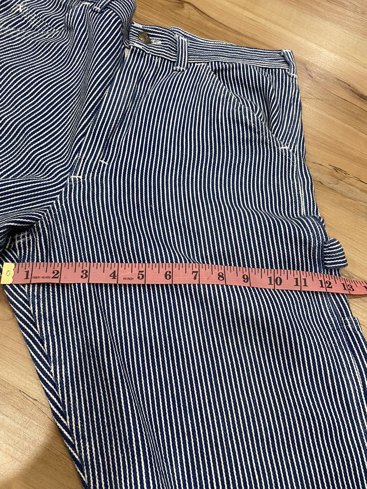 Stan Ray × Vintage Vintage 80 Stand ray painter pants hickory stripe pants Size US 32 / EU 48 - 6 Thumbnail