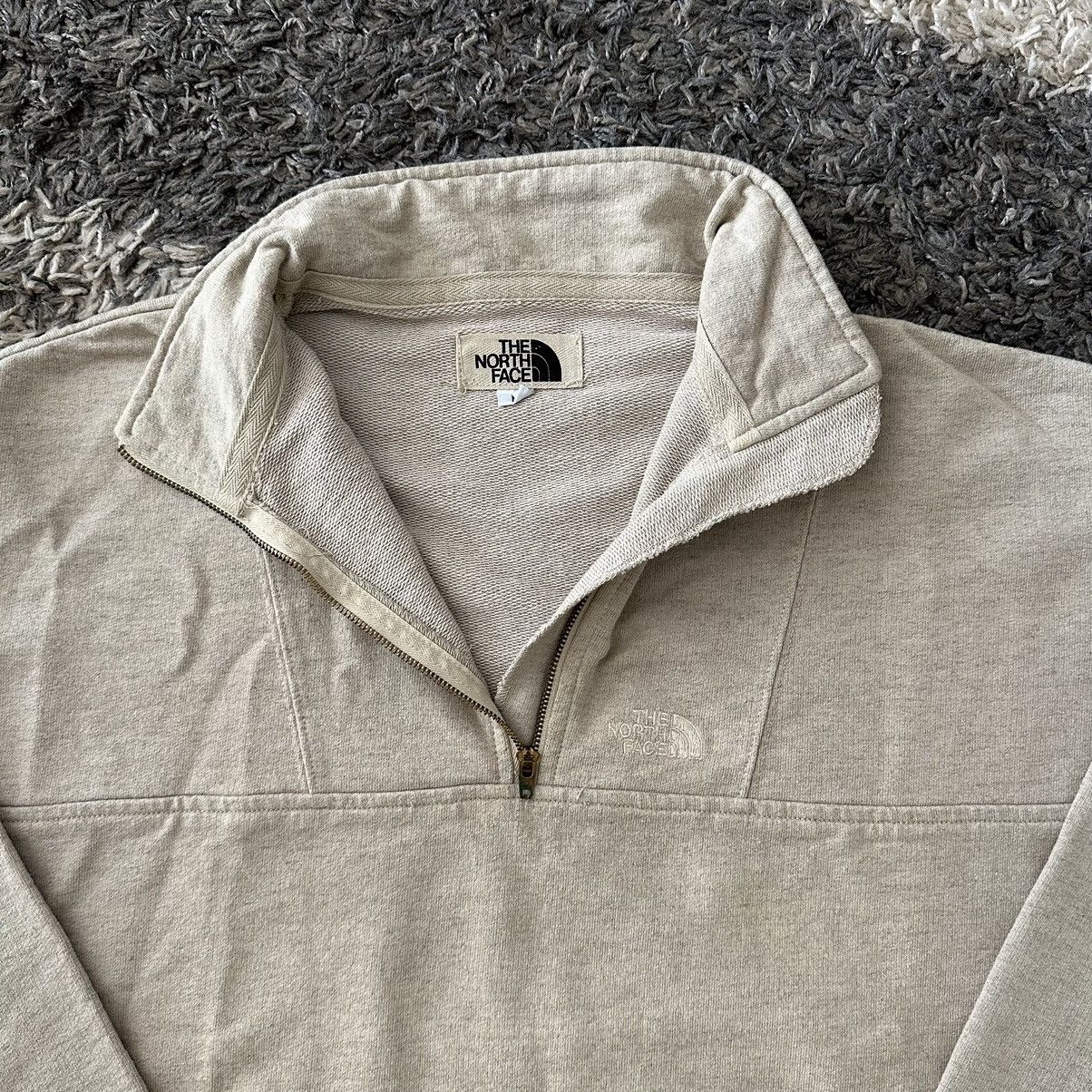 The North Face Vintage 80’s The North Face 1/4 Zip Baggy Pullover Sweater Size US M / EU 48-50 / 2 - 2 Thumbnail