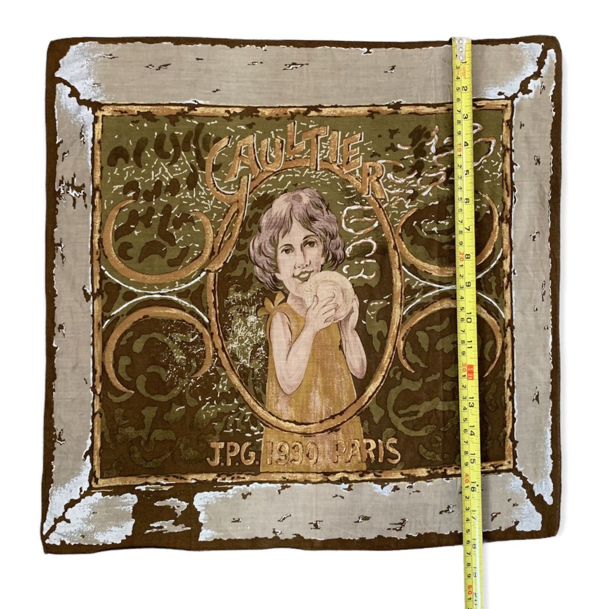 Jean Paul Gaultier RARE SICK! Jean Paul Gaultier Handkerchief Neckerchief Size ONE SIZE - 5 Thumbnail