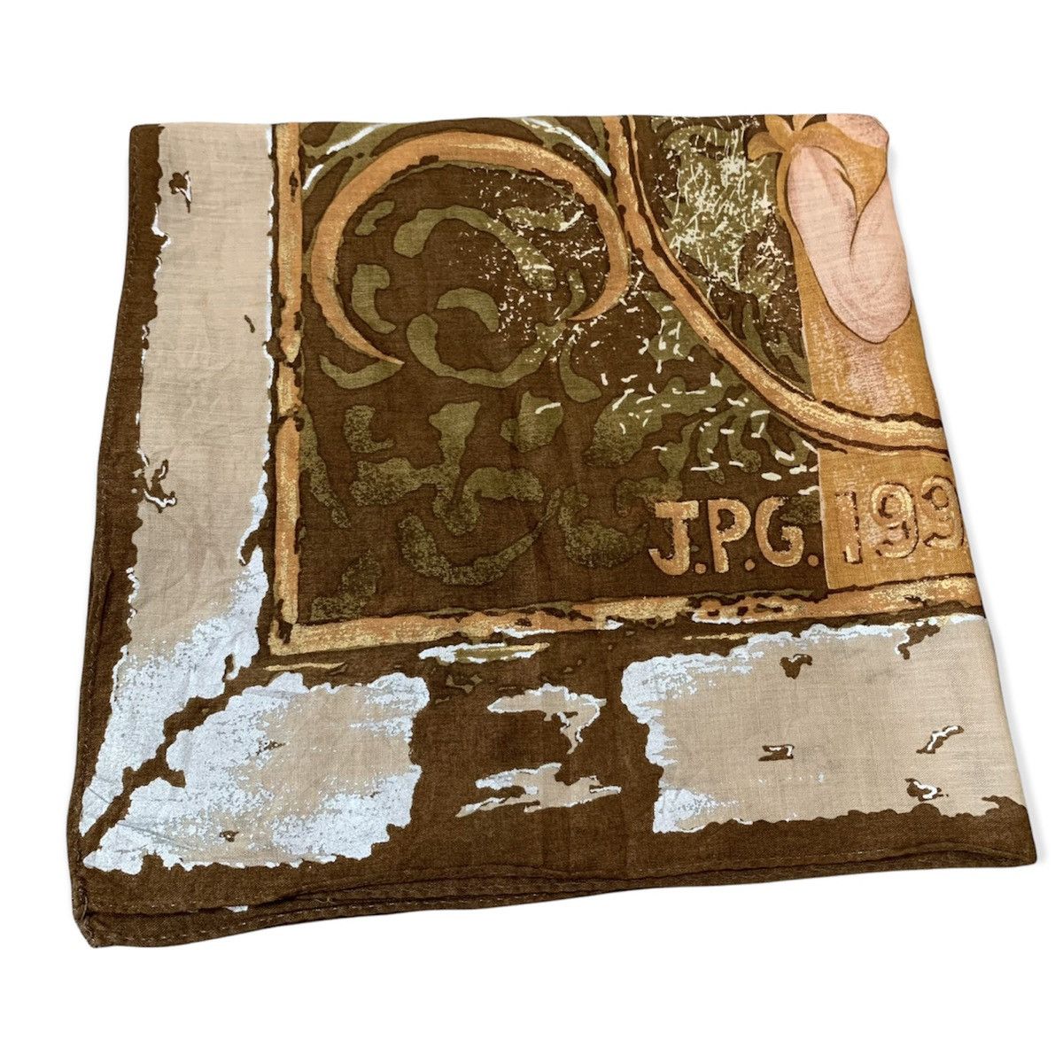 Jean Paul Gaultier RARE SICK! Jean Paul Gaultier Handkerchief Neckerchief Size ONE SIZE - 3 Thumbnail