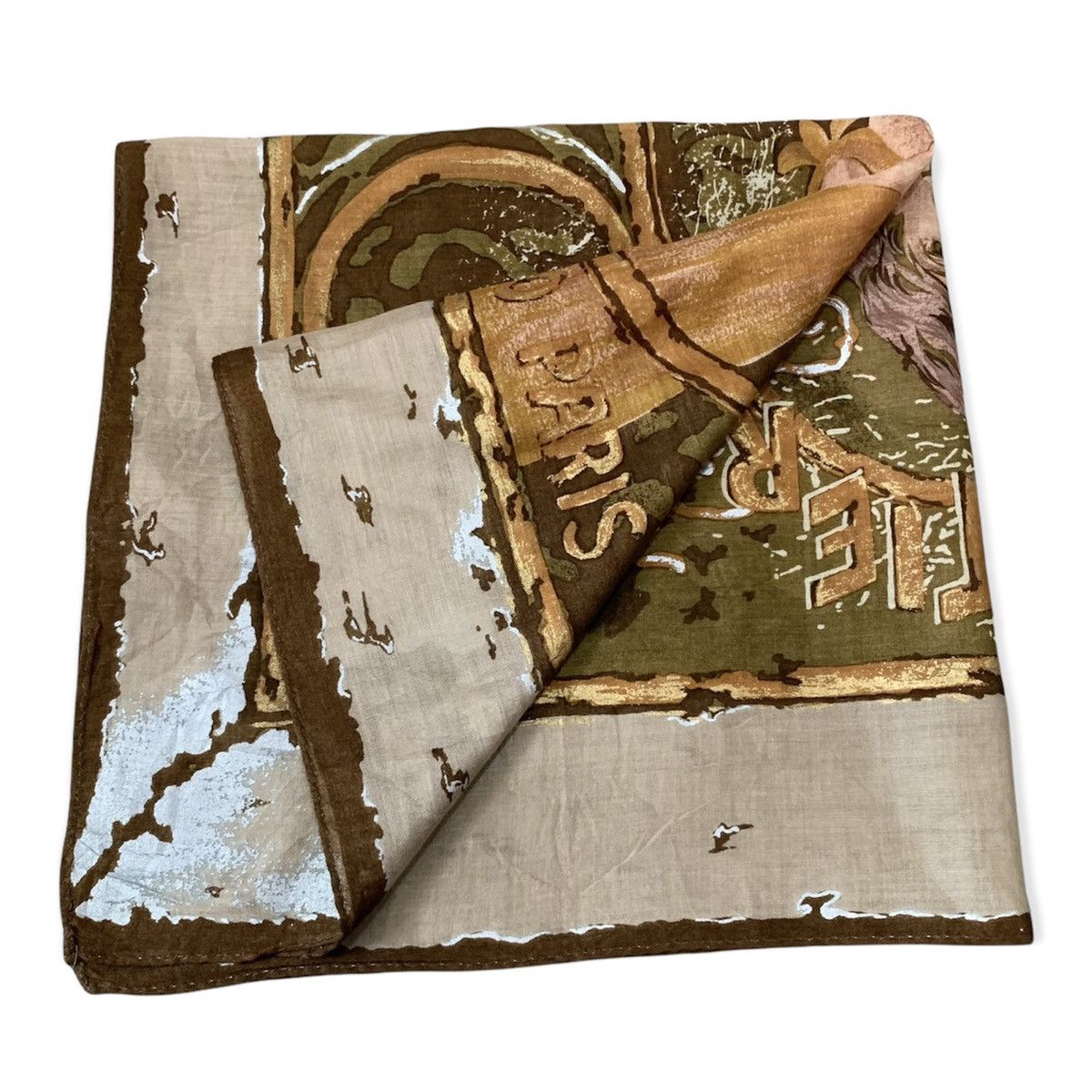 Jean Paul Gaultier RARE SICK! Jean Paul Gaultier Handkerchief Neckerchief Size ONE SIZE - 2 Thumbnail