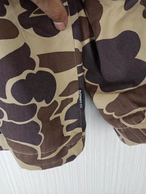 Vans Rare Vintage Vans Duck Camo Half Zipper Anorak Jacket Size US L / EU 52-54 / 3 - 11 Thumbnail