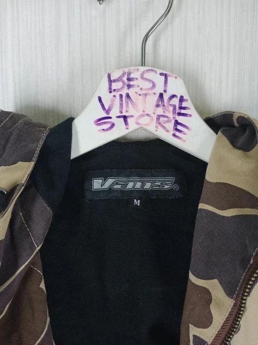 Vans Rare Vintage Vans Duck Camo Half Zipper Anorak Jacket Size US L / EU 52-54 / 3 - 4 Thumbnail