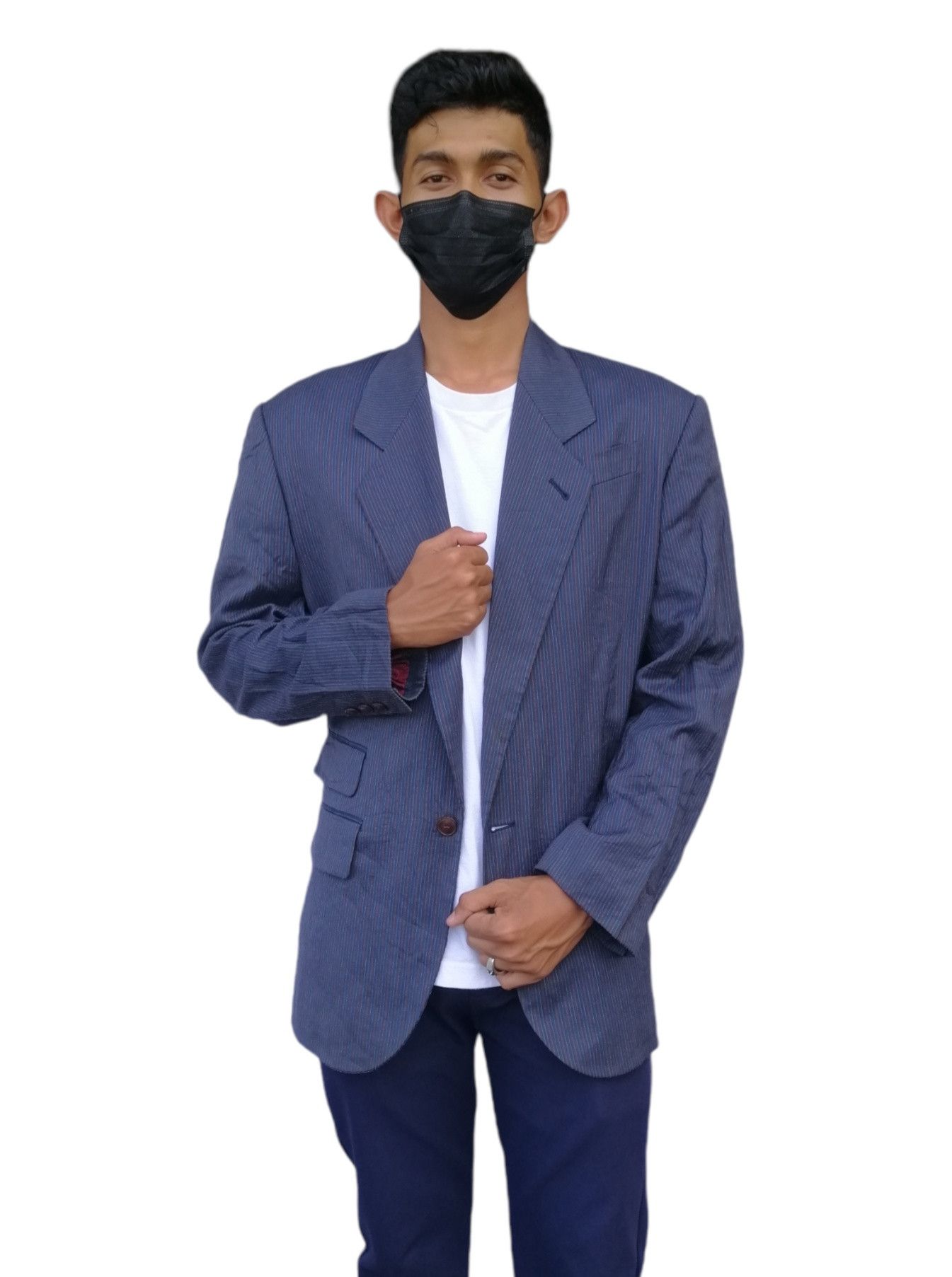 Jean Paul Gaultier Vintage Jean Paul Gaultier Homme Blazer Jacket Size US S / EU 44-46 / 1 - 2 Thumbnail