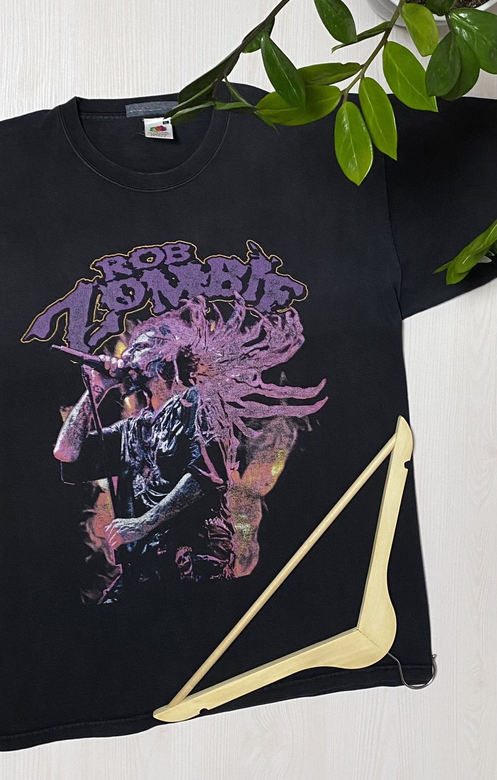 Band Tees × Vintage Rare Vintage Rob zombie Heavy Metal Rock T-shirt 2000s y2k Size US XL / EU 56 / 4 - 1 Thumbnail