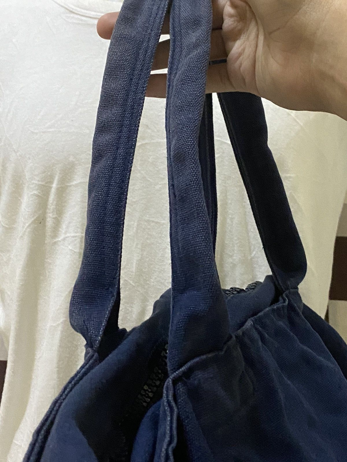 Anime × Japanese Brand × Vintage RARE !!!! EVANGELION NERV SPELLOUT TOTE BAG Size ONE SIZE - 6 Thumbnail