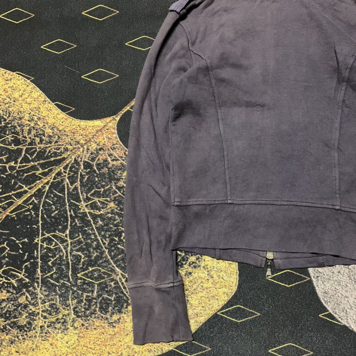 Japanese Brand × Yohji Yamamoto ✨Vintage La Chambre D’ine Dirty Sunfaded Cropped Sweater Size S / US 4 / IT 40 - 21 Thumbnail