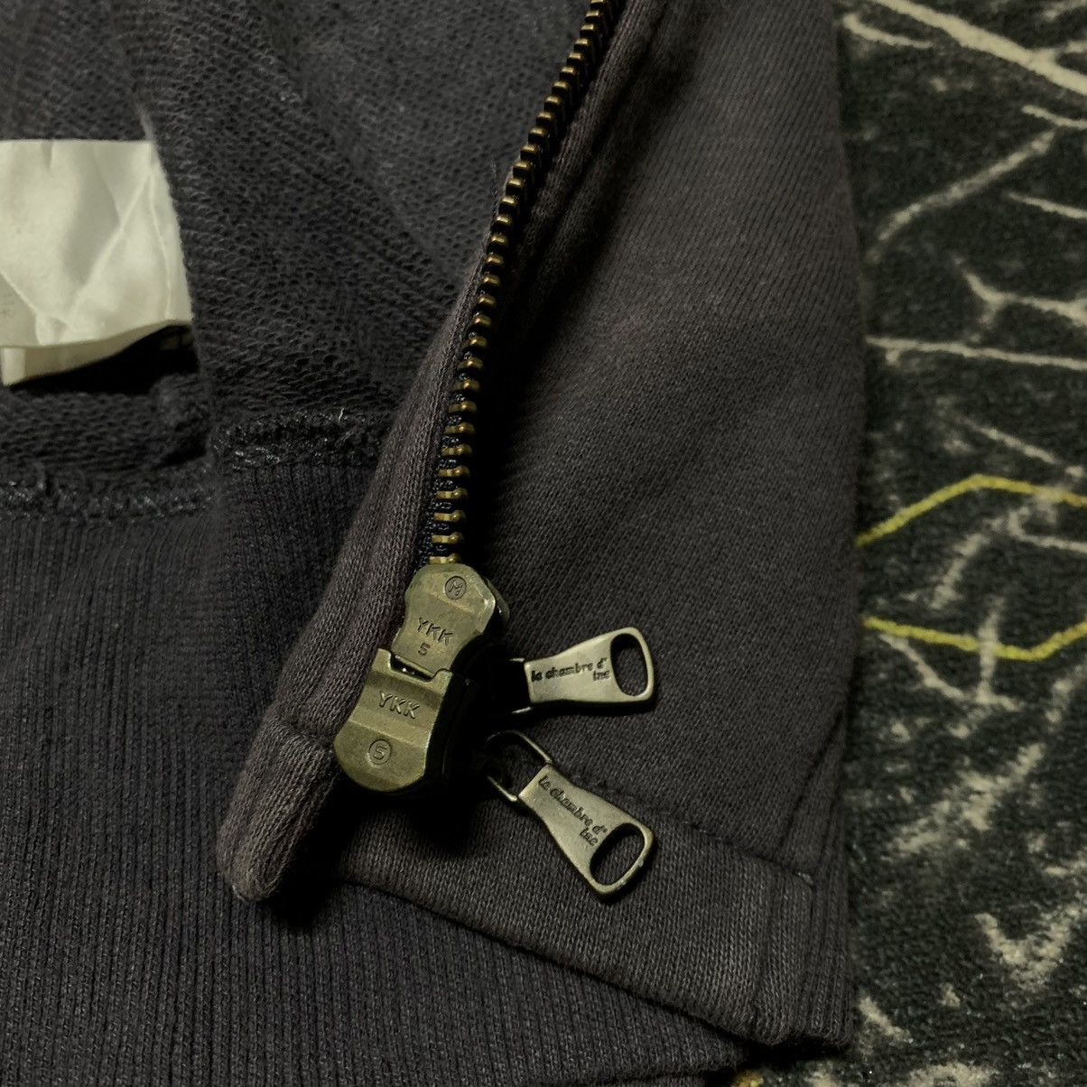 Japanese Brand × Yohji Yamamoto ✨Vintage La Chambre D’ine Dirty Sunfaded Cropped Sweater Size S / US 4 / IT 40 - 17 Thumbnail