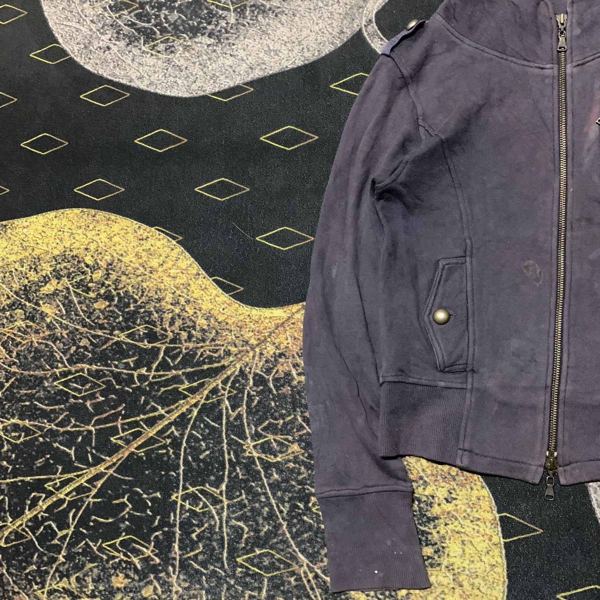 Japanese Brand × Yohji Yamamoto ✨Vintage La Chambre D’ine Dirty Sunfaded Cropped Sweater Size S / US 4 / IT 40 - 6 Thumbnail