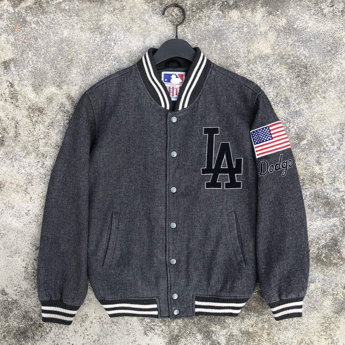 MLB Vintage MLB LA Dodgers Wool Varsity Jacket Size US M / EU 48-50 / 2 - 7 Thumbnail