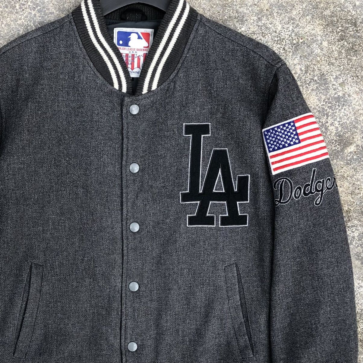 MLB Vintage MLB LA Dodgers Wool Varsity Jacket Size US M / EU 48-50 / 2 - 2 Thumbnail