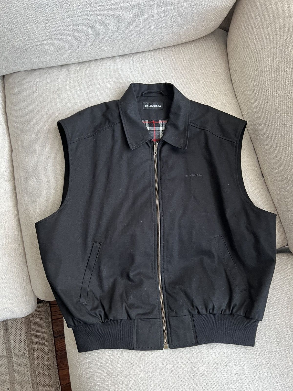 Balenciaga SS19 Twin-Set Vest | Grailed