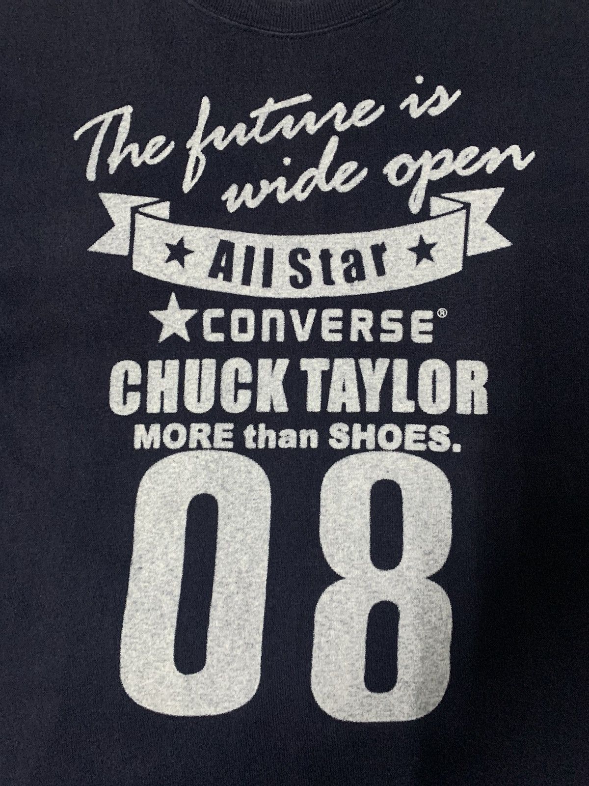 Converse Vintage Converse Chuck Taylor Faded Spell Out Graphic Tshirt Size US L / EU 52-54 / 3 - 5 Thumbnail