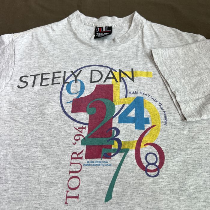 Vintage Vintage 1994 90s Steely Dan Tour Promo Tee Shirt Giant tag ...