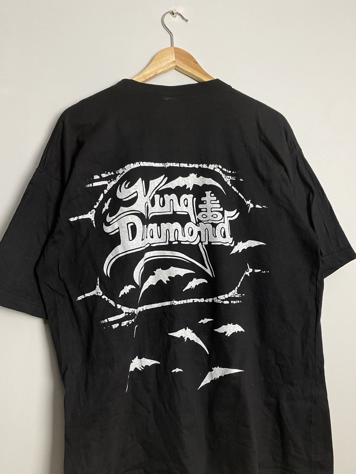 Band Tees Rare Vintage 90s King Diamond Heavy Metal Band Tee Size US XL / EU 56 / 4 - 2 Thumbnail