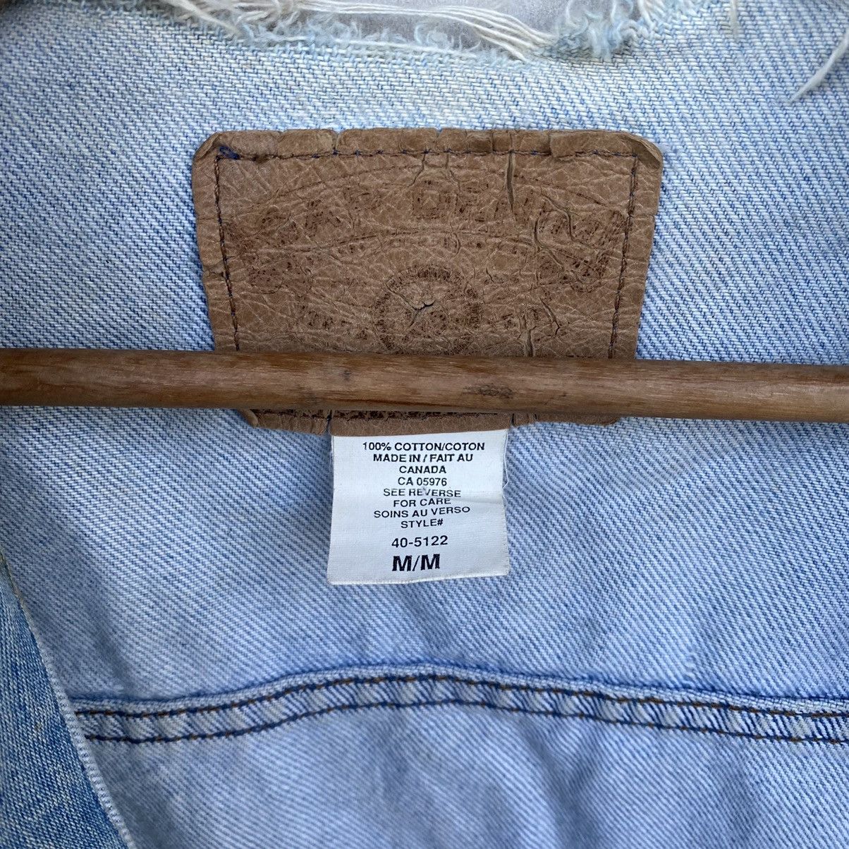 Gap × Vintage Vintage Distressed Gap Denim Jacket Made in Canada Size US M / EU 48-50 / 2 - 3 Thumbnail