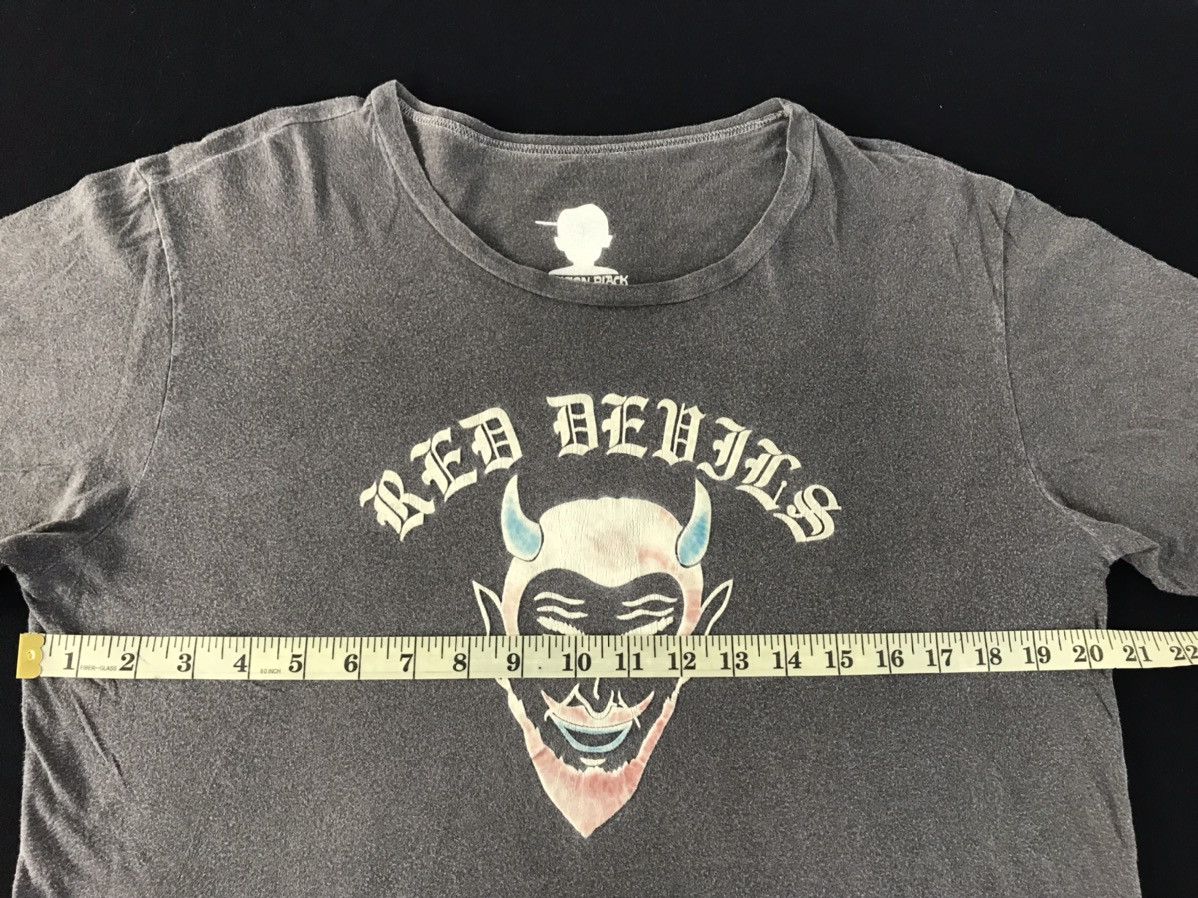 Japanese Brand Red Devil Jackson Black Clown Graphic Screen Tee Size US M / EU 48-50 / 2 - 8 Thumbnail