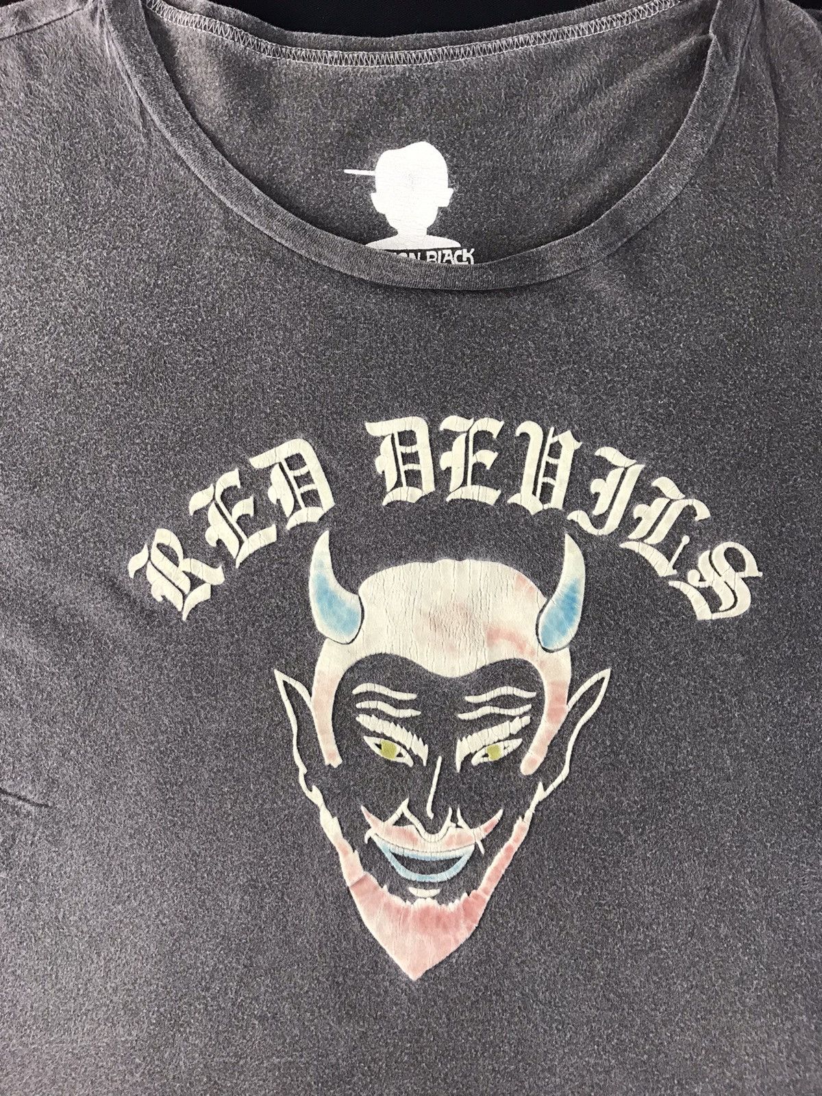 Japanese Brand Red Devil Jackson Black Clown Graphic Screen Tee Size US M / EU 48-50 / 2 - 4 Thumbnail
