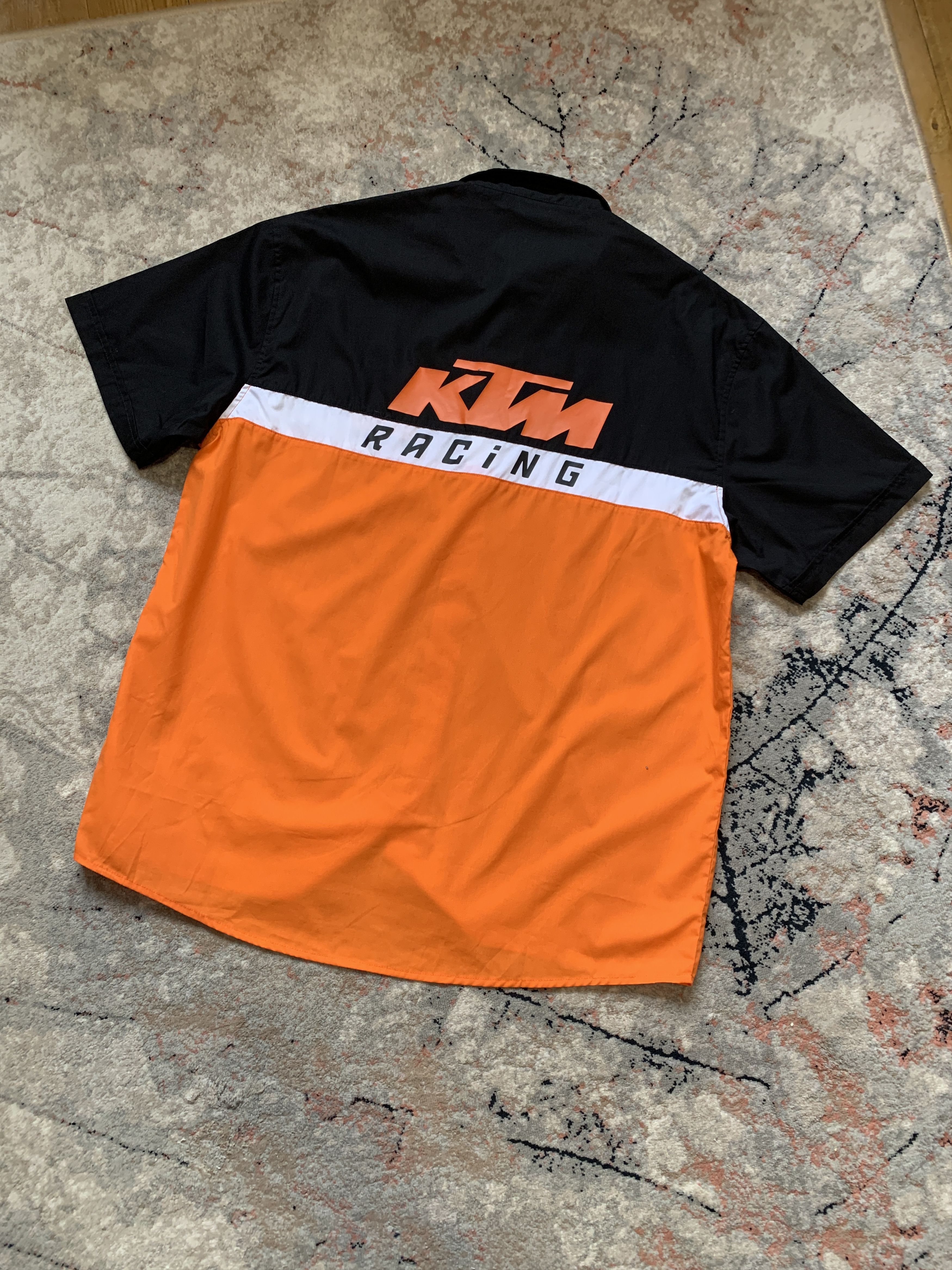 Vintage KTM Racing Shirt Size US L / EU 52-54 / 3 - 6 Thumbnail