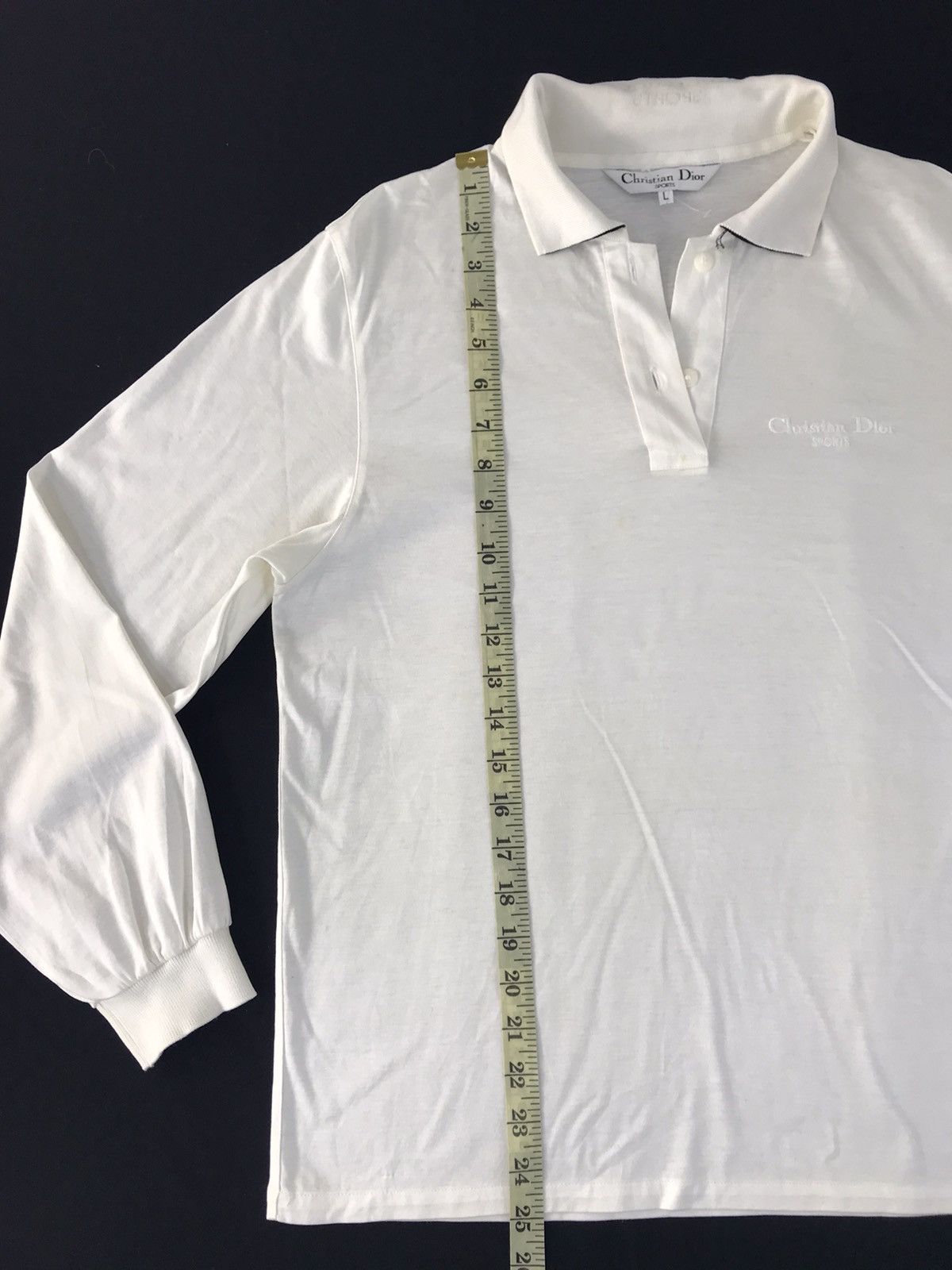Christian Dior Monsieur Christian Dior Sport Polo Tee T-shirt Plain Design Size US M / EU 48-50 / 2 - 10 Thumbnail