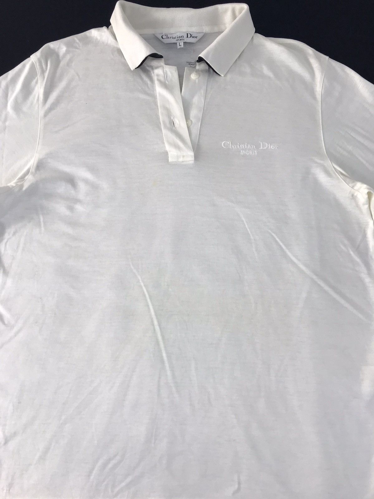 Christian Dior Monsieur Christian Dior Sport Polo Tee T-shirt Plain Design Size US M / EU 48-50 / 2 - 3 Thumbnail