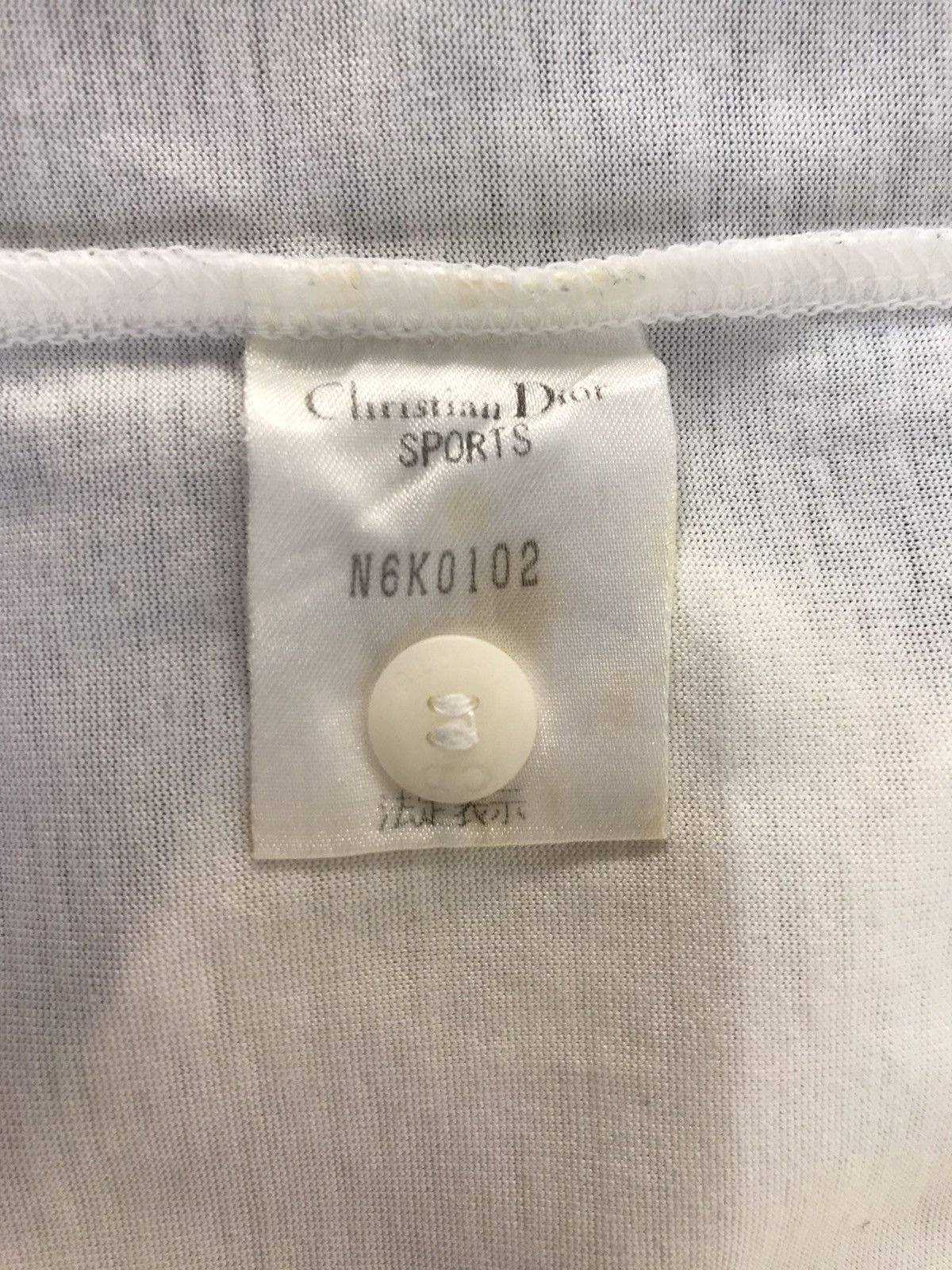 Christian Dior Monsieur Christian Dior Sport Polo Tee T-shirt Plain Design Size US M / EU 48-50 / 2 - 7 Thumbnail