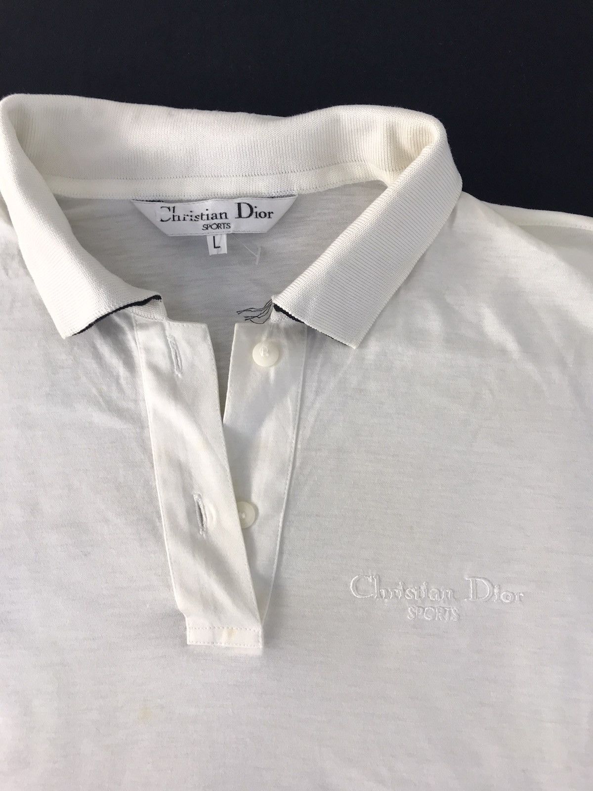 Christian Dior Monsieur Christian Dior Sport Polo Tee T-shirt Plain Design Size US M / EU 48-50 / 2 - 4 Thumbnail